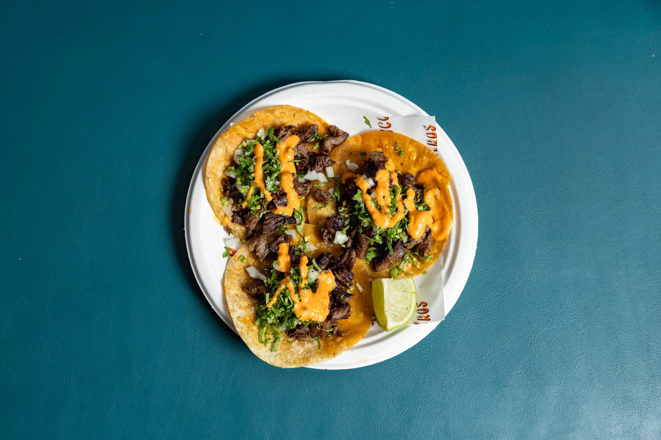 Food at Taco Bros